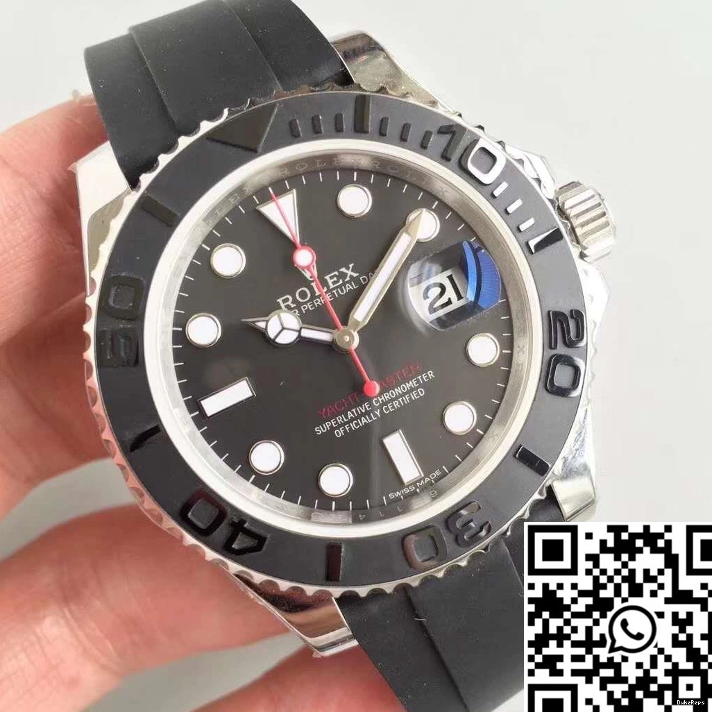 Factory Master Rolex Stainless Steel Case 40mm 116655 Custom Yacht AR 0227